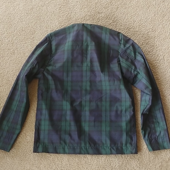 Plaid American Trench Full Zip Rain Shell - Picture 4 of 4